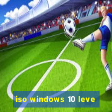 iso windows 10 leve